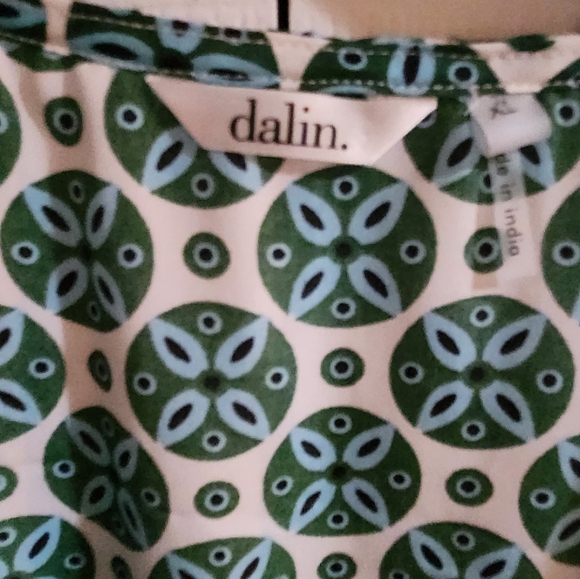 Multicolor Patterned Women's Dress - Picture 2 of 10